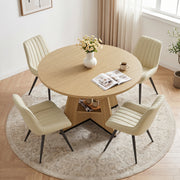 Hawsaiy 5 Piece Extendable Dining Table Set for 4, 47.24