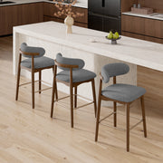 Hawsaiy Counter Height Bar Stools Set of 2, 26