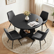 Hawsaiy 5 Piece Extendable Dining Table Set for 4, 47.24