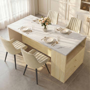 Hawsaiy 5-Piece Dining Table Set for 4, 63