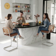Hawsaiy Rattan Bar Stools Set of 2, 26