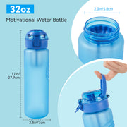 Hawsaiy 32oz BPA Free Plastic Water Bottle with Tea Filter