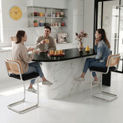 Hawsaiy Rattan Bar Stools Set of 2, 26