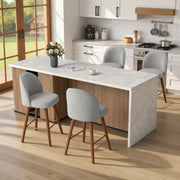 Hawsaiy Modern Swivel Bar Stools Set of 2/3/4, 26
