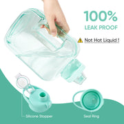 Hawsaiy 87oz Plastic Water Bottles with Flip Top Leak Proof Lid for Gym、Outdoor Sports