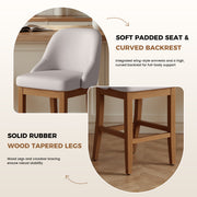 Hawsaiy Bar Stool Set of 2/4/6, 26
