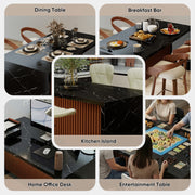Hawsaiy 7-Piece Dining Table Set for 6, 67