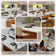 Hawsaiy 7-Piece Dining Table Set for 6, 67