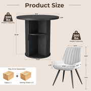 Hawsaiy 3-Piece Dining Table Set for 2, 31.5