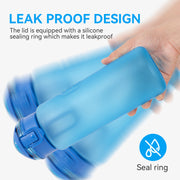 Hawsaiy 32oz BPA Free Plastic Water Bottle with Tea Filter