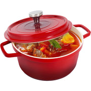 Hawsaiy 5 Qt Dutch Oven Pot with Lid,Nonstick Enameled Dutch Oven for Stews,Soups,Baking