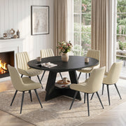 Hawsaiy 5 Piece Extendable Dining Table Set for 4, 47.24