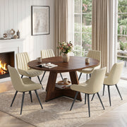 Hawsaiy 5 Piece Extendable Dining Table Set for 4, 47.24