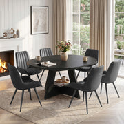 Hawsaiy 5 Piece Extendable Dining Table Set for 4, 47.24