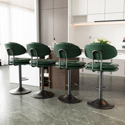 Hawsaiy Adjustable Ergonomic Design Barstools with Double-Layer Upholstered Set of 2/4 for Kitchen Island