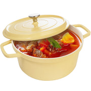 Hawsaiy 5 Qt Dutch Oven Pot with Lid,Nonstick Enameled Dutch Oven for Stews,Soups,Baking