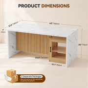 Hawsaiy 5 Piece Dining Table Set for 4, 63