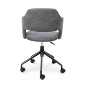 Hawsaiy Modern Office Chair with Smooth Rolling Casters for Home Office, Study Room, or Commercial Use