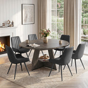 Hawsaiy 5 Piece Extendable Dining Table Set for 4, 47.24