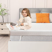 Nalupatio 3 Inch Gel Memory Foam Mattress Topper Full Size, Gel-Infused Mattress Pad Cover for Back Pain,Bed Topper with Removable & Washable Bamboo Cover Brand: Aivermeil