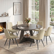 Hawsaiy 5 Piece Extendable Dining Table Set for 4, 47.24