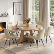 Hawsaiy 5 Piece Extendable Dining Table Set for 4, 47.24