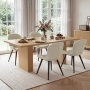 Hawsaiy Dining Table Set for 6, 78