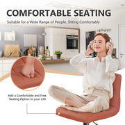 Hawsaiy Modern Adjustable Swivel Bar Stools Set of 2/4, PU Leather Bar Chairs with Footrest