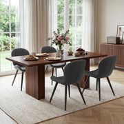 Hawsaiy Dining Table Set for 6, 78