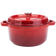 Kerilyn 6.5QT Large Round Cast Iron Enameled Oval Dutch Oven Pot - Heavy-Duty, Non-Stick, Dual Handle, Bread Baking, Cooking, and Serving - Durable, Easy to Clean, Heat Retention, Versatile Cookware,Home Kitchen Essentials, Durable Kitchen Utensils