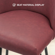 Hawsaiy Counter Height Bar Stools Set of 2/4,360° Swivel Barstools with High Back and Metal Legs,27.10