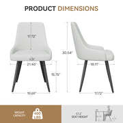 Hawsaiy 5-Piece Dining Table Set for 4, 63