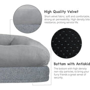 Hawsaiy Memory Foam Dog Bed - Washable, Non-Slip, & Waterproof