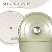 Hawsaiy 5 Qt Dutch Oven Pot with Lid,Nonstick Enameled Dutch Oven for Stews,Soups,Baking