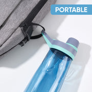 Hawsaiy 32oz Clear Plastic Leak-Proof Water Bottle,BPA-Free