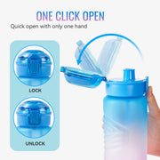 Hawsaiy 32oz BPA Free Plastic Water Bottle with Tea Filter