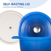 Hawsaiy 5 Qt Dutch Oven Pot with Lid,Nonstick Enameled Dutch Oven for Stews,Soups,Baking