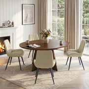 Hawsaiy 5 Piece Extendable Dining Table Set for 4, 47.24