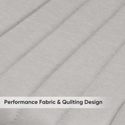 Hawsaiy Modern Upholstered Dining Chairs with Thick Cushions and Metal Legs Set of 2/4/6