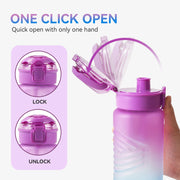 Hawsaiy 32oz BPA Free Plastic Water Bottle with Tea Filter