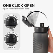 Hawsaiy 32oz BPA Free Plastic Water Bottle with Tea Filter