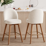 Hawsaiy Modern Swivel Bar Stools Set of 2/3/4, 26