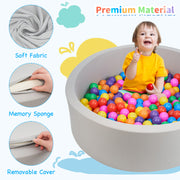 Hawsaiy Ocean Ball Pit for Babies and Toddlers, Ages 1-3, Indoor/Outdoor,No Balls Included
