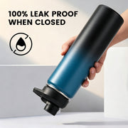 Hawsaiy 24 oz Insulated Stainless Steel Water Bottle with Handle, Leak-Proof Lid & Wide Mouth, Double Wall Vacuum, BPA Free, Keeps Cold & Hot
