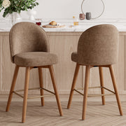 Hawsaiy Modern Swivel Bar Stools Set of 2/3/4, 26