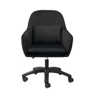 Hawsaiy Comfy Office Chair with Lumbar Support Pillow,Desk Chair with Smooth Wheels for Home Office