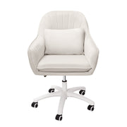 Hawsaiy Comfy Office Chair with Lumbar Support Pillow,Desk Chair with Smooth Wheels for Home Office