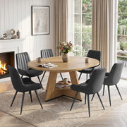 Hawsaiy 5 Piece Extendable Dining Table Set for 4, 47.24