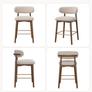 Hawsaiy Counter Height Bar Stools Set of 2, 26