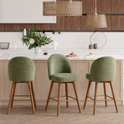 Hawsaiy Modern Swivel Bar Stools Set of 2/3/4, 26
